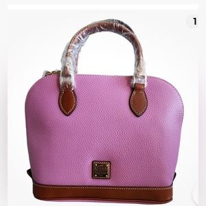 Dooney Bourke Zip Zip Sarchel Bag (Lilac)